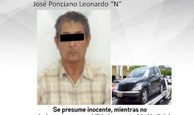 Manejaba una Cruiser con  placas reportadas robadas