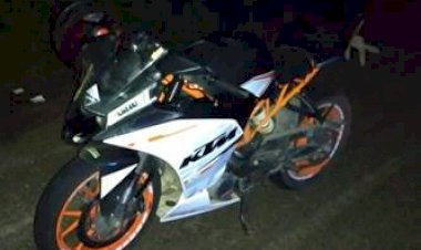 Quiso escapar en punto de revisión  y lo pescaron con una moto robada