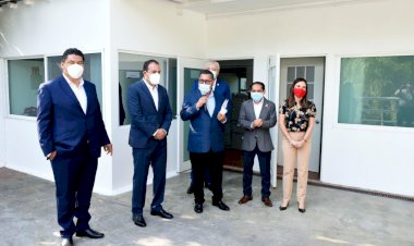 Inauguró Cuauhtémoc Blanco instalaciones de la Consejería Jurídica