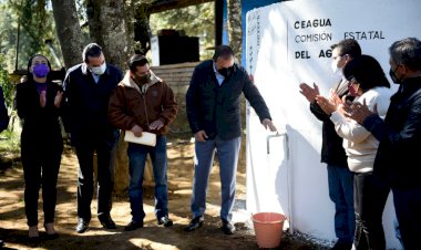 Brinda resultados gobierno de C  Blanco en el abasto de agua potable en Huitzilac