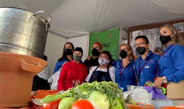 Gran exposición de la gastronomía  morelense en el Tianguis Turístico