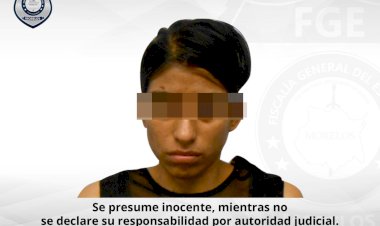 La apuntan como la supuesta ladrona  de 4 limas en tienda de construcción