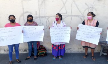 Mujeres indígenas acusan a gobierno de Urióstegui por no dejarlas trabajar