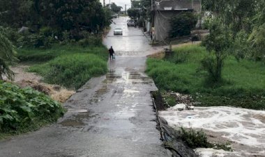 Piden en Cuautlixco puente  urgente en el conocido vado