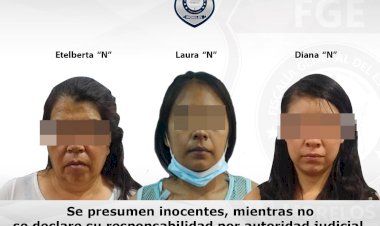 MP llevo ante juez a 3 mujeres y  un hombre que atacaron a policías