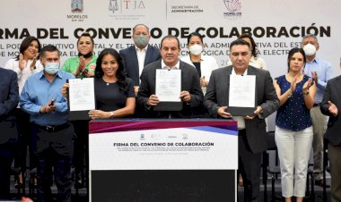 Justicia administrativa tiene ayuda  de C. Blanco para su digitalización