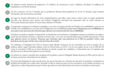 Destitución inmediata de Jorge Meade exigen priistas sonorenses