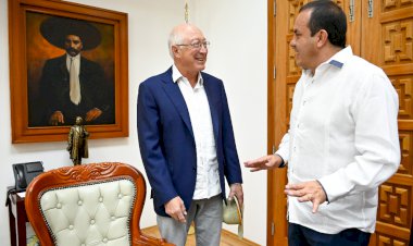 Sostiene Cuauhtémoc Blanco reunión con embajador estadounidense