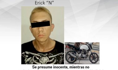 Policías detectaron en la capital  a hombre con un vehículo robado