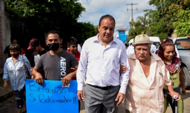 Inició el gobernador trabajos de rehabilitación vial en Jiutepec