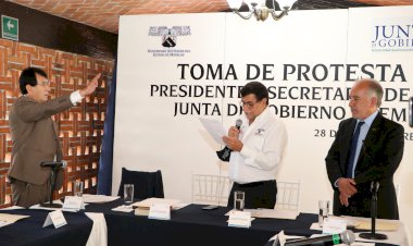 Asumió Antonio Gómez presidencia  de la Junta de Gobierno de la UAEM