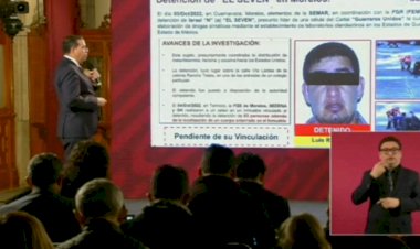 Muy relevante, la captura del «Seven», aseguran en La Mañanera