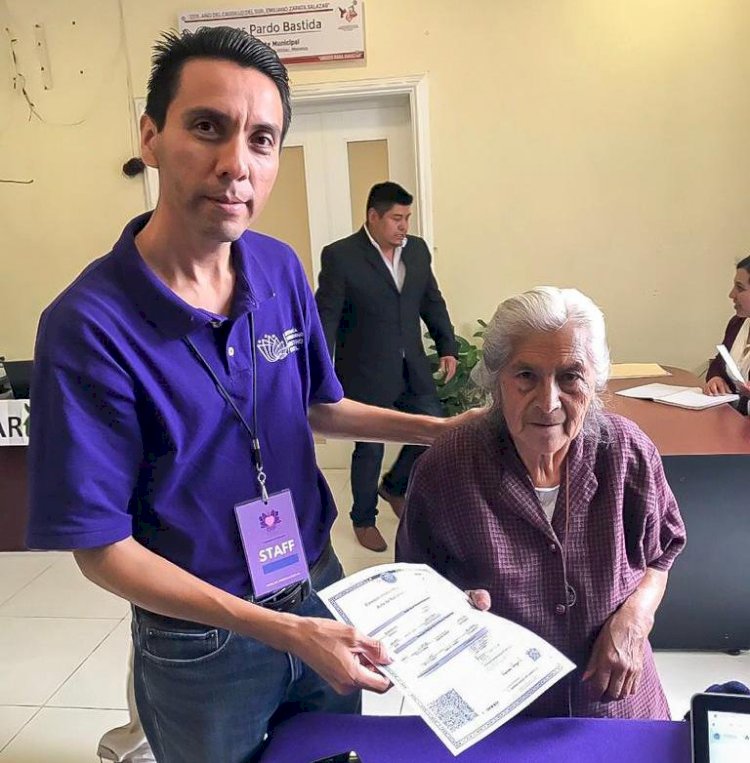 Otorga Registro Civil estatal actas gratuitas en Huitzilac