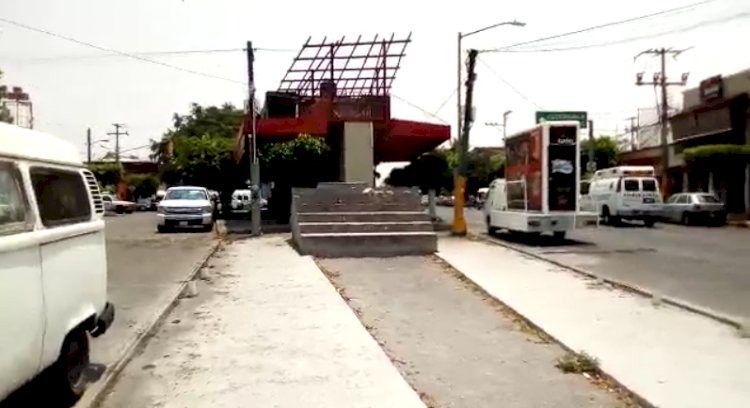 Ex alcalde de Cuautla retiró monumento y nunca lo devolvió