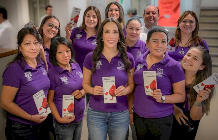 Promueve el DIF Morelos donación de sangre voluntaria