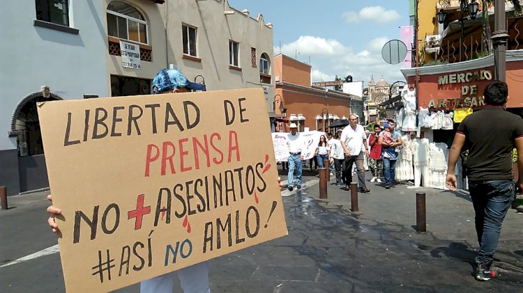 Marchan en Morelos contra gobierno de López Obrador