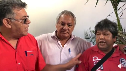 Enfrentamiento verbal entre el regidor  y director de la comuna de Cuautla