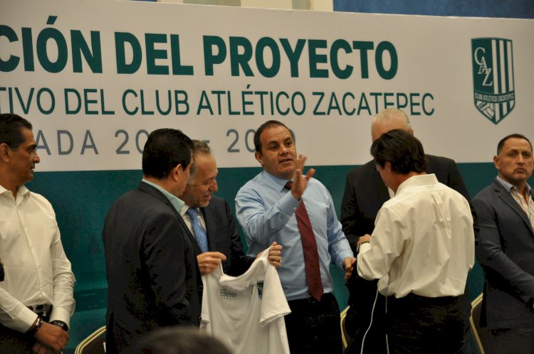 Respalda Blanco Bravo nuevo  proyecto deportivo del Zacatepec
