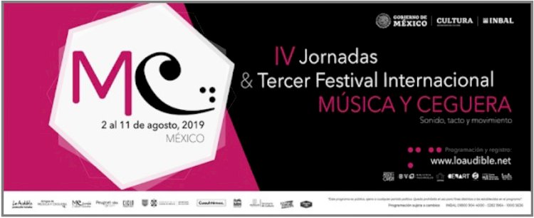 Festival Internacional de Música y Ceguera, en Bellas Artes y J. Borda