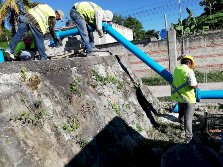Inicia la Ceagua obras de agua potable,  drenaje y saneamiento en 11 municipios