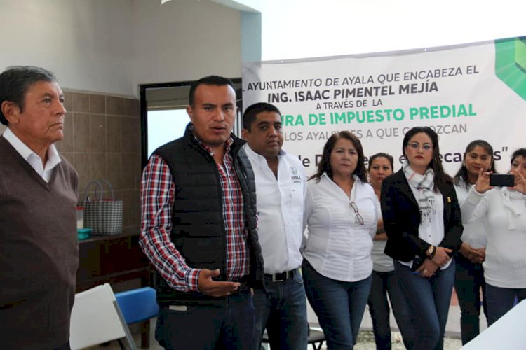 Realiza ayuntamiento de Ayala  descuentos del  80 por ciento en predial