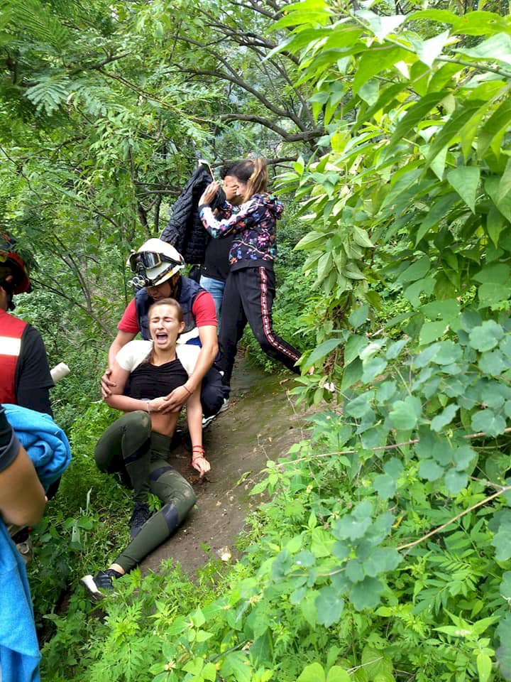 Rescata personal de Protección Civil a  campistas imprudentes en Tepoztlán