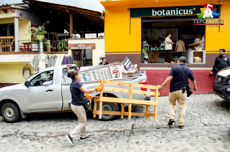 «Levantón sorpresa» a  Comerciantes en Tepoz
