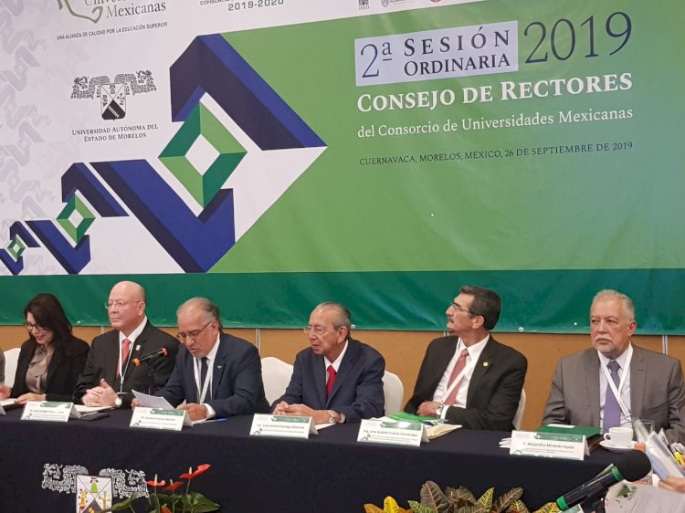 En Morelos, 2da Sesión 2019 del Consejo de Rectores del Cumex