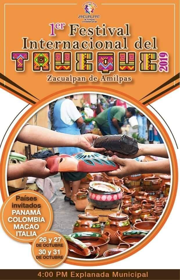 Primer Festival Internacional del Trueque en Zacualpan de Amilpas