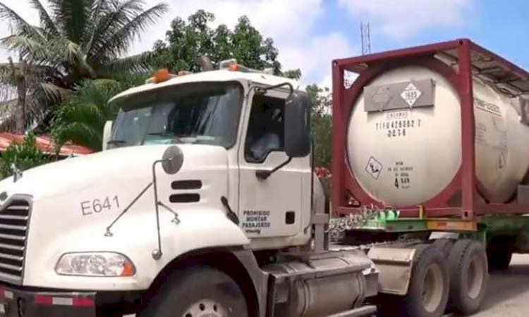 Alerta en Morelos por el robo de un camión con cianuro