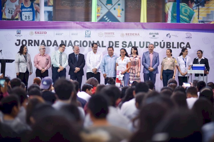 Arrancó en Morelos este miércoles  la Jornada Nacional de la Salud