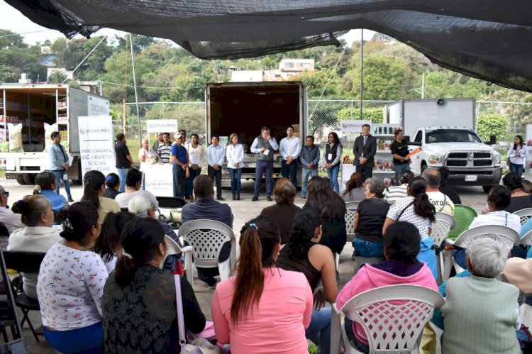 Implementan el programa  “Tiendita Móvil” en Jiutepec