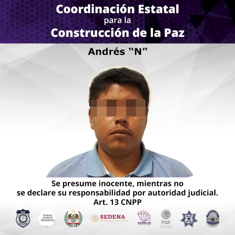 Aprehenden en Tetelcingo a presunto  miembro de banda de secuestradores
