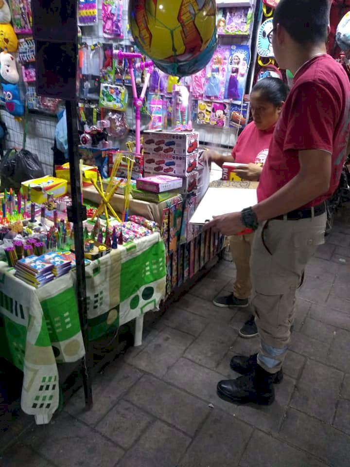 Prohíbe Ayto. de Yautepec la  venta de juegos pirotécnicos
