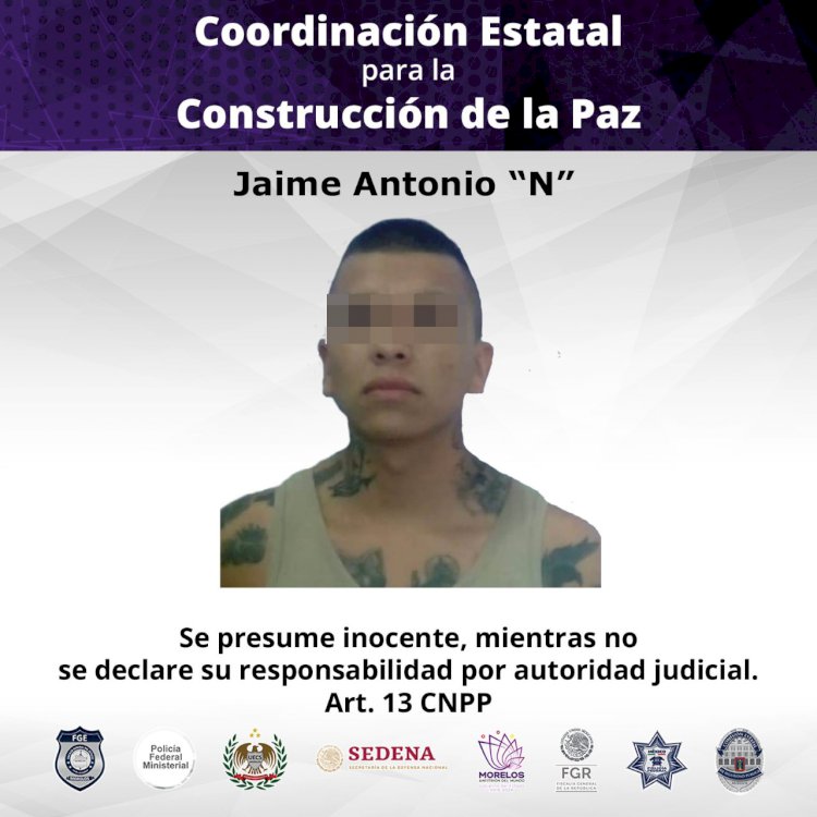 Atraparon en Jojutla a un buscando  narcomenudista que huía de Querétaro  