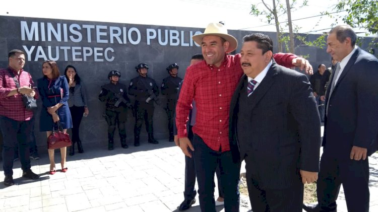 Inauguró FGE instalaciones del  Ministerio Público en Yautepec