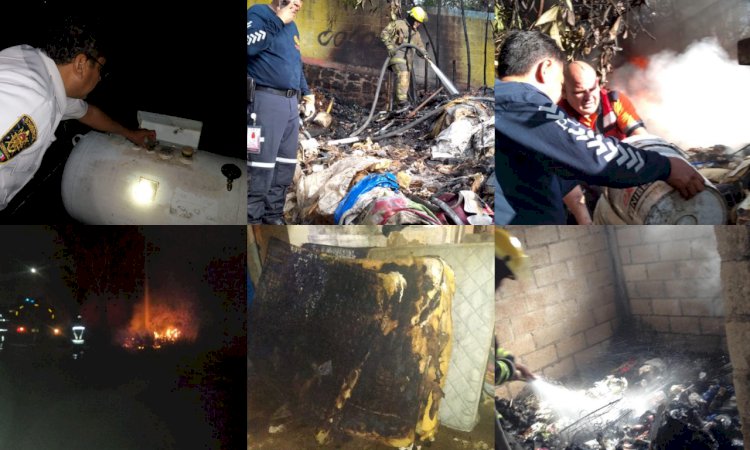 Controlan bomberos y emergencias de Cuernavaca cuatro voraces incendios