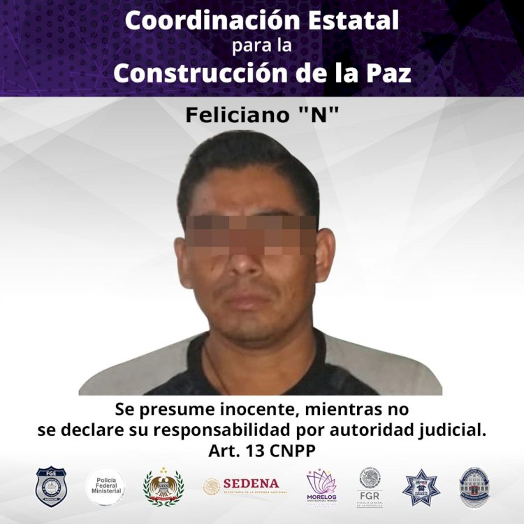 Quedó en prisión preventiva ¨El Asesino¨ de Tlaquiltenango