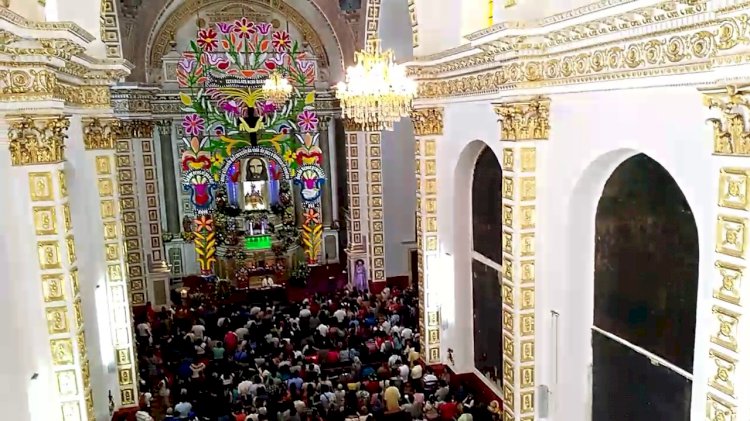 Peregrinos esperan Feria  Religiosa en Tepalcingo