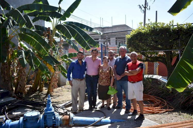 Mejora suministro de agua potable  en Valle de los Tarianes, en Jiutepec