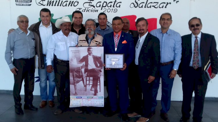 Entrega Congreso presea ¨Gral. Emiliano  Zapata Salazar¨ a migrantes destacados