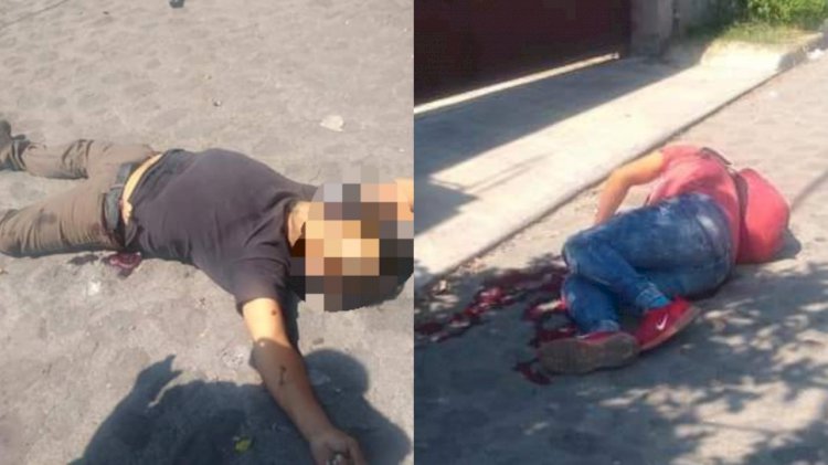 Asesinan a dos jóvenes  que reñían en Ocotepec