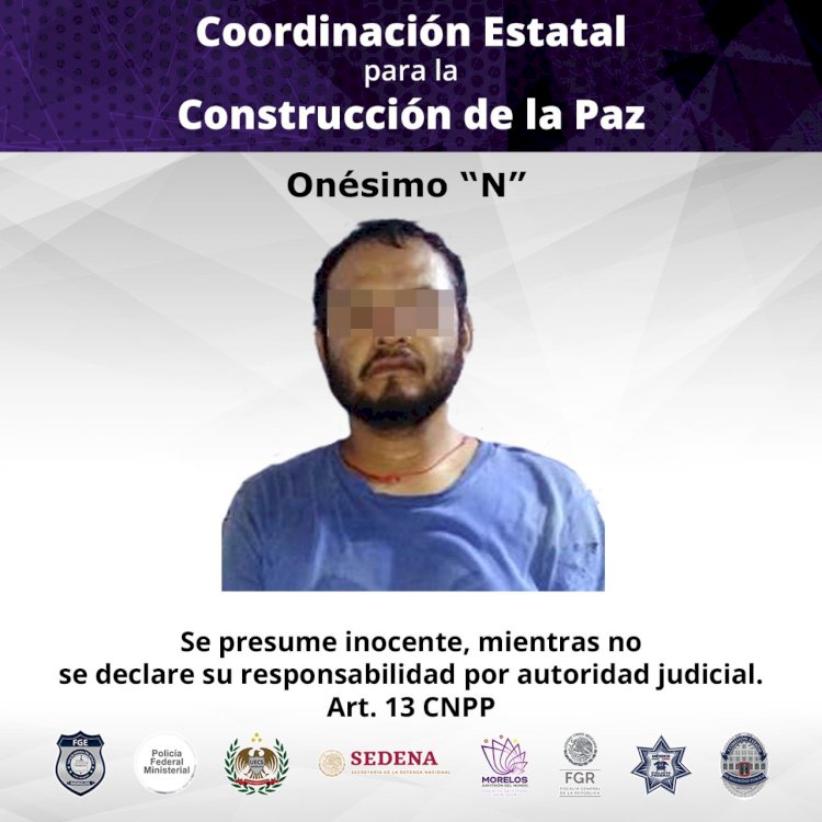 Prisión preventiva para degenerado por violar a una menor en Cuautla