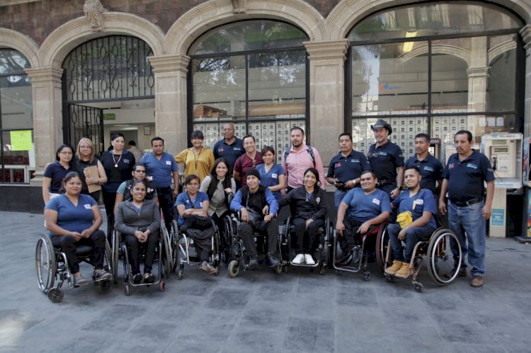 Cuernavaca fomenta inclusión a personas  con discapacidad, mejora accesos urbanos
