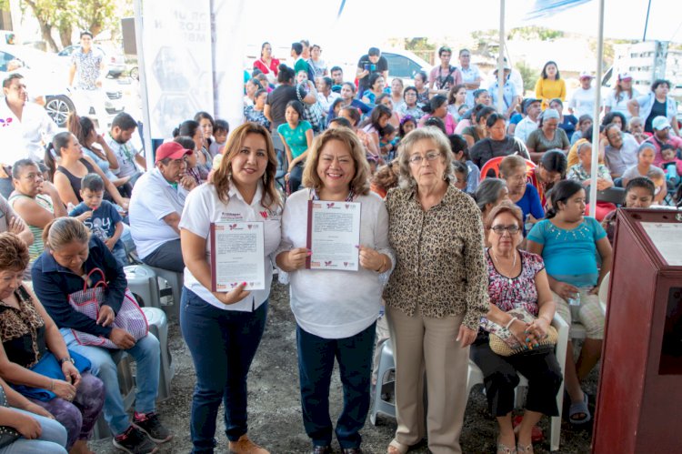 Inaugura diputada Elsa Delia González, nuevo banco de alimentos en Xochitepec