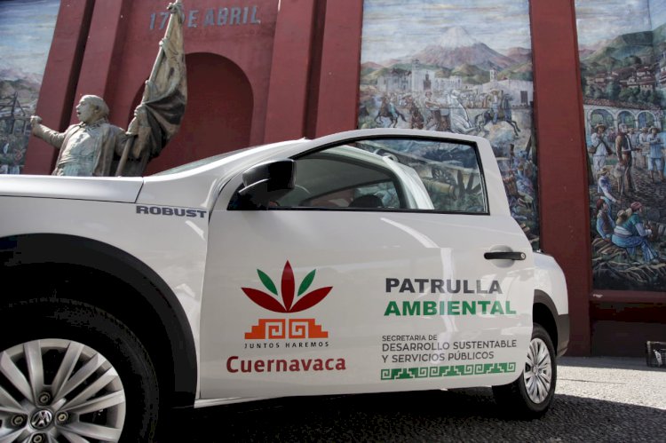 Tiene Cuernavaca patrullas para cuidar el medio ambiente