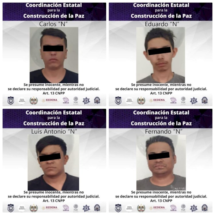 Aprehende la policía a cinco  sujetos armados en Yautepec