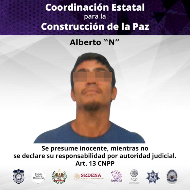 Detienen en Temixco a el principal operador de la organización criminal del Frank XL también autodenominado ¨Los Colombianos¨