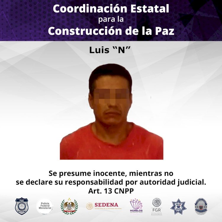 Detienen a ¨El Wicho¨, acusado  de violar a su hija en Amacuzac