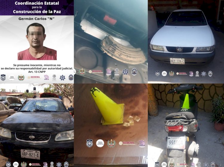 Catea la policía un taller en Miacatlán;  aseguran cinco autos con droga oculta